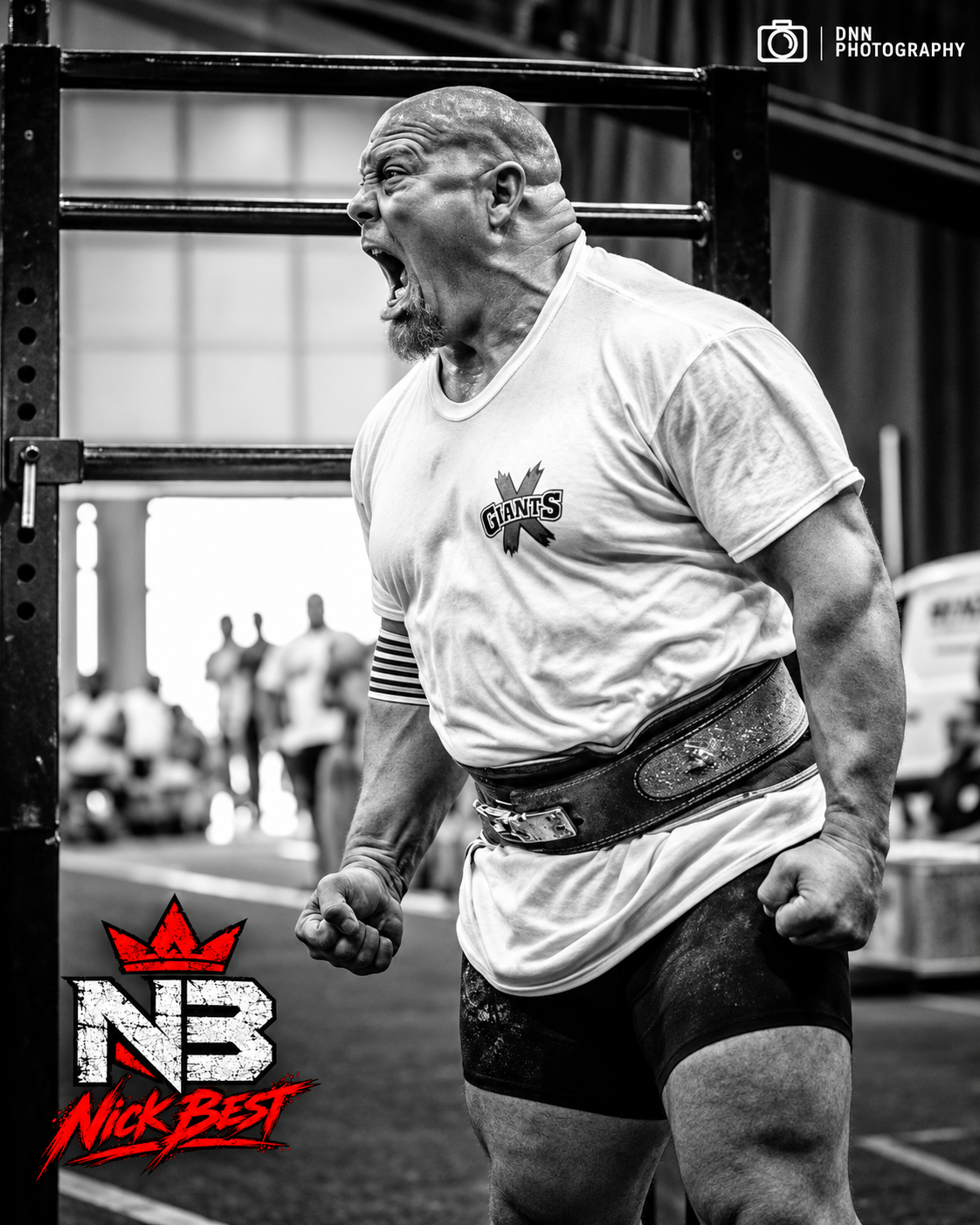 Master Worlds Strongman 2016 Nick Best Signed 8×10 Autograph Photo