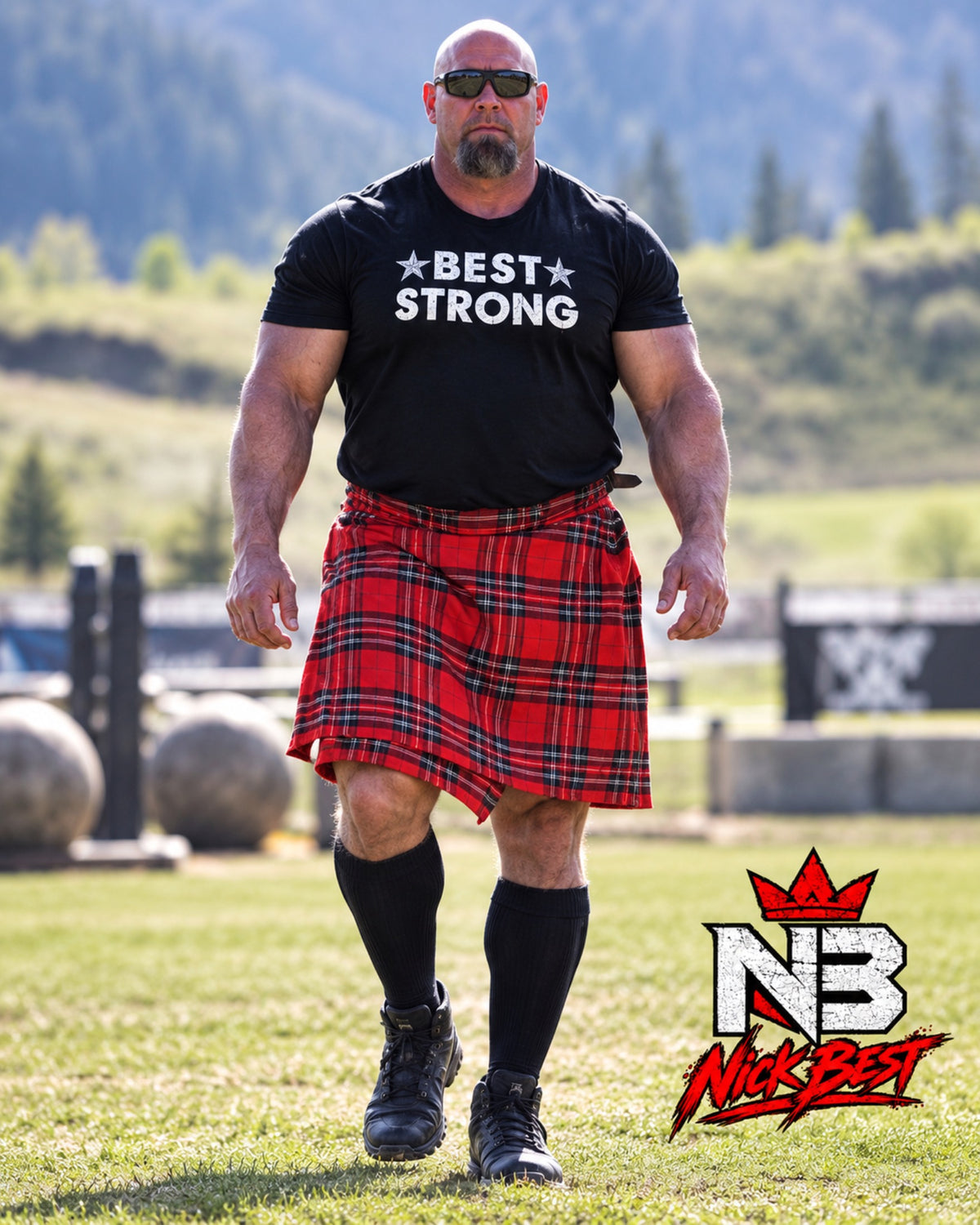 Best Strong Nick Best signed 8x10 autograph photo