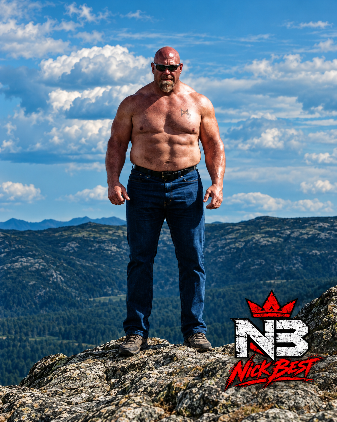 Nick Best On Top of the World signed 8x10 autograph photo