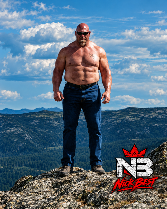 Nick Best On Top of the World signed 8x10 autograph photo